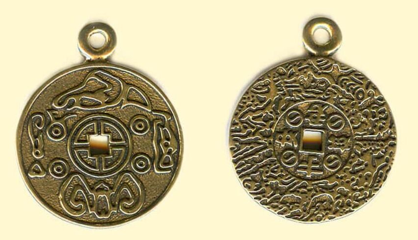cisársky amulet na prilákanie peňazí