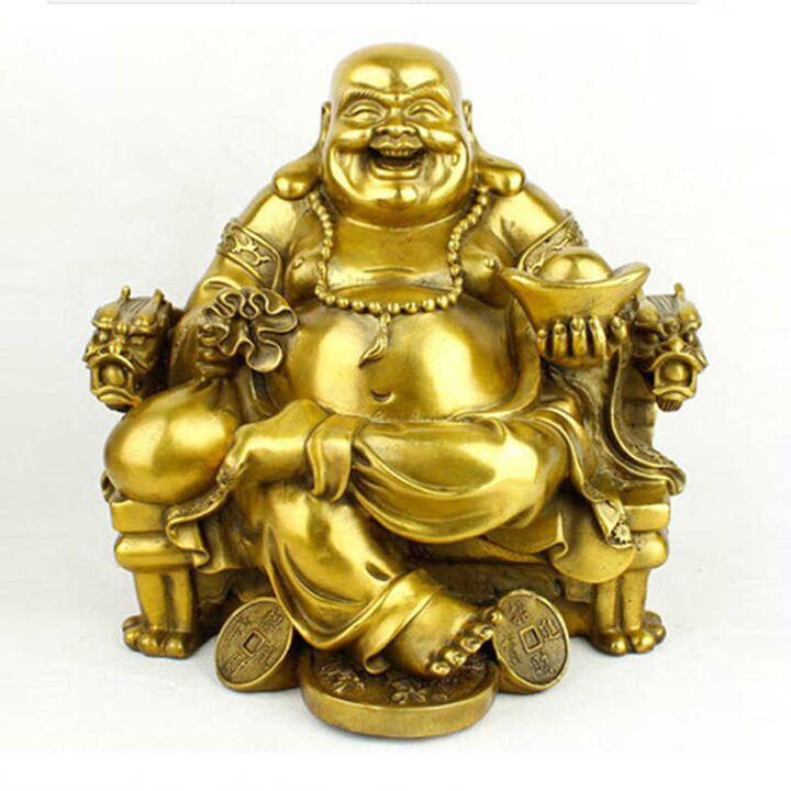 Smejúca sa figúrka Budhu